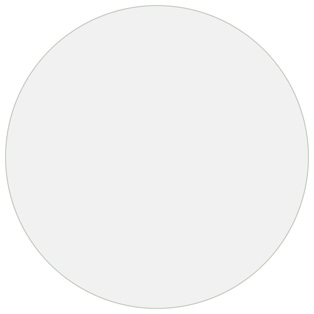 vidaXL Προστατευτικό Τραπεζιού Ματ Ø 70 εκ. / 2 χιλ. από PVC