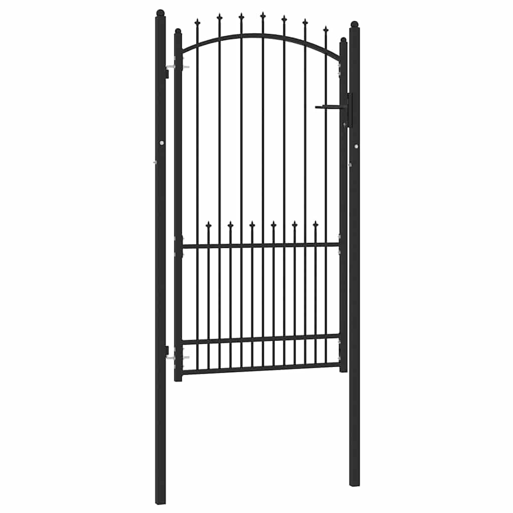vidaXL Πύλη Φράχτη με Ακίδες EMMEN 104 x 134,5 cm Κλειδώσιμο