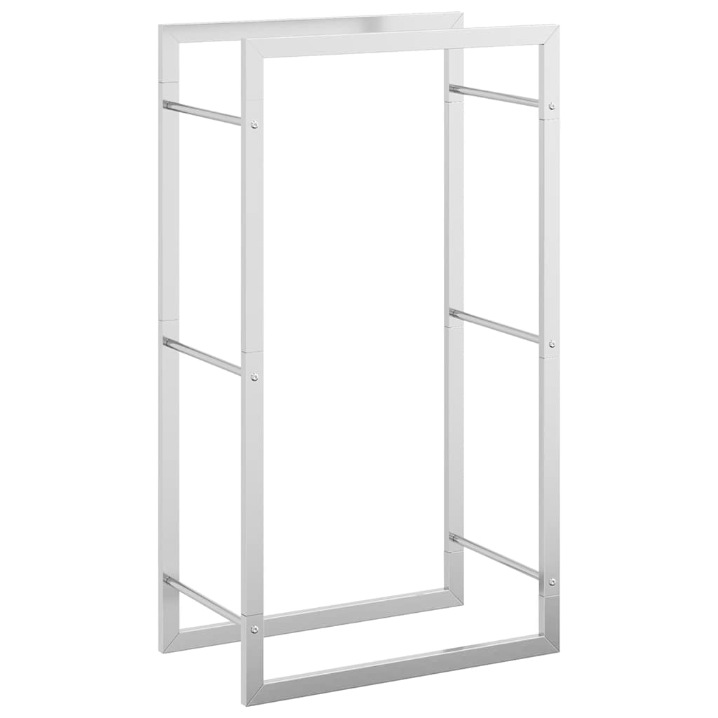 vidaXL Ραφιέρα 3 Επιπέδων Λευκή 60x27,6x90,5 εκ. Επεξεργασμένο Ξύλο