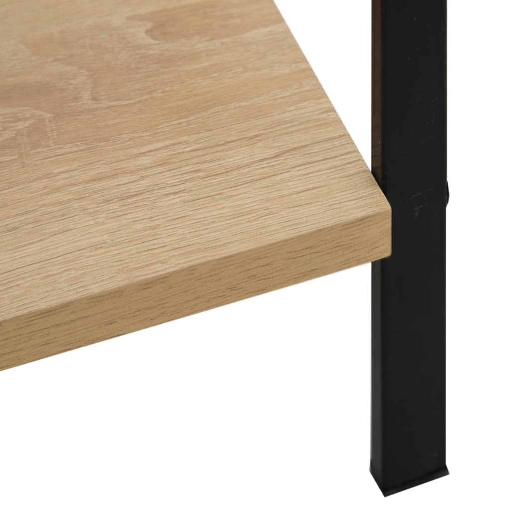 vidaXL Ραφιέρα 5 Επιπέδων Δρυς 60x27,6x158,5 εκ. Επεξεργασμένο Ξύλο