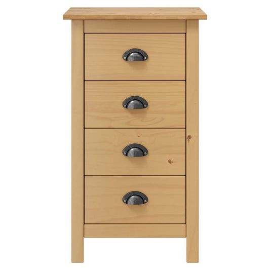 vidaXL Μπουφές Hill 46 x 35 x 80 εκ. από Μασίφ Ξύλο Πεύκου