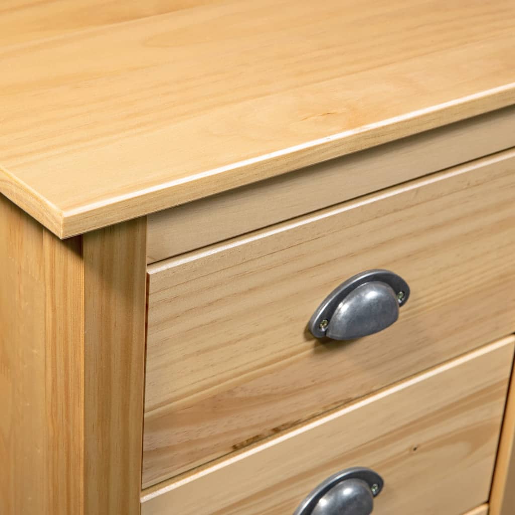 vidaXL Μπουφές Hill 46 x 35 x 80 εκ. από Μασίφ Ξύλο Πεύκου