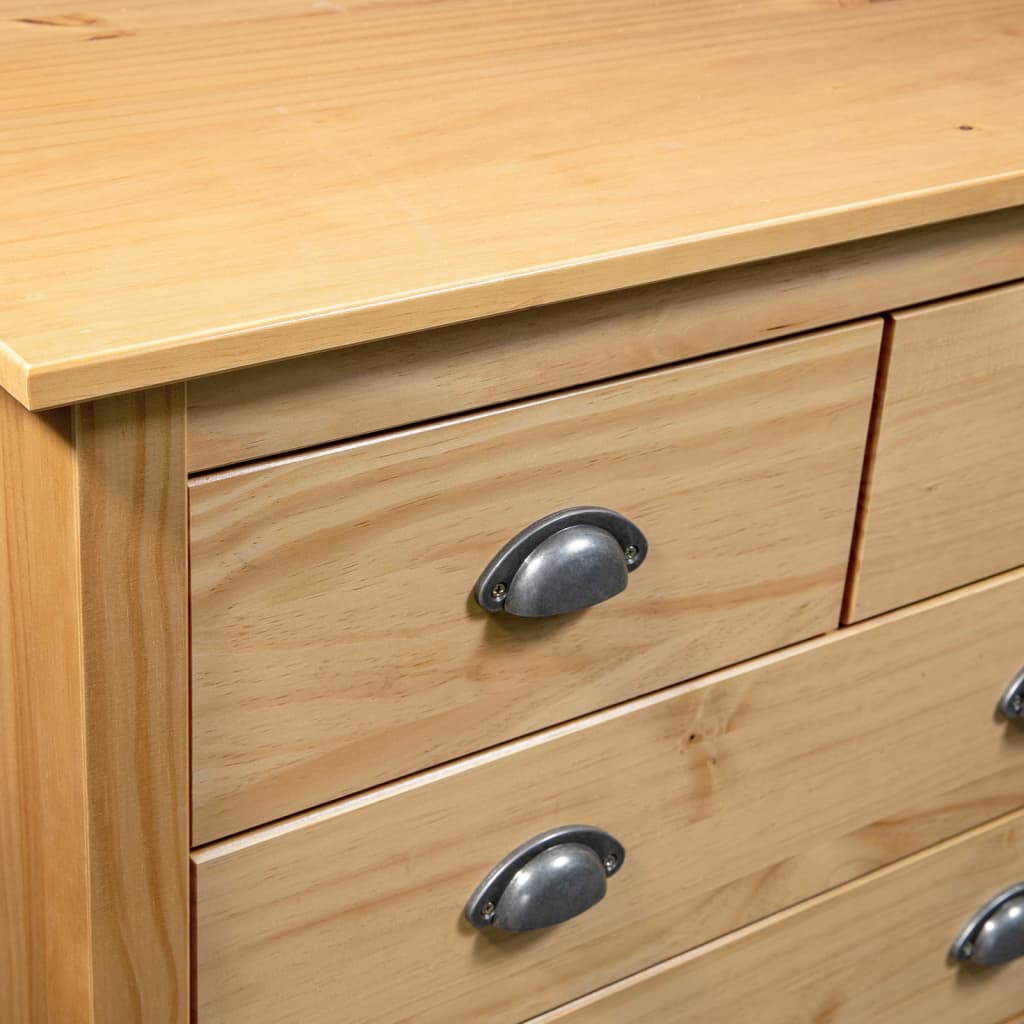 vidaXL Μπουφές Hill 79 x 40 x 80 εκ. από Μασίφ Ξύλο Πεύκου