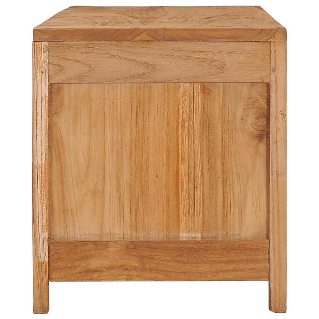 vidaXL Έπιπλο Τηλεόρασης 100 x 30 x 35 εκ. από Μασίφ Ξύλο Teak