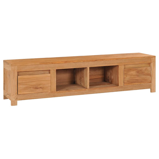 vidaXL Έπιπλο Τηλεόρασης 115 x 30 x 35 εκ. από Μασίφ Ξύλο Teak