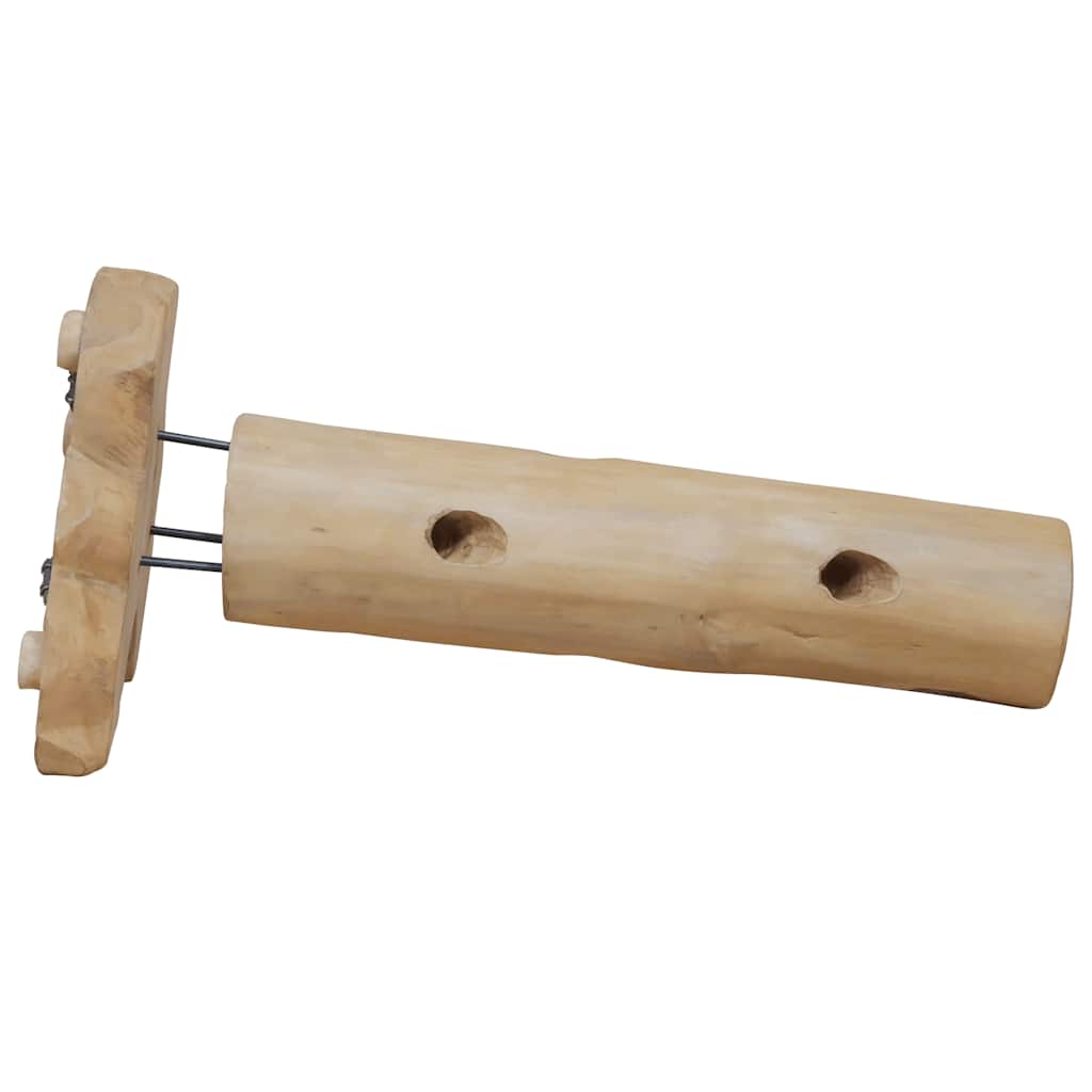 vidaXL Κάβα Κρασιών για 8 Φιάλες 40x30x80 εκ. από Μασίφ Ξύλο Teak