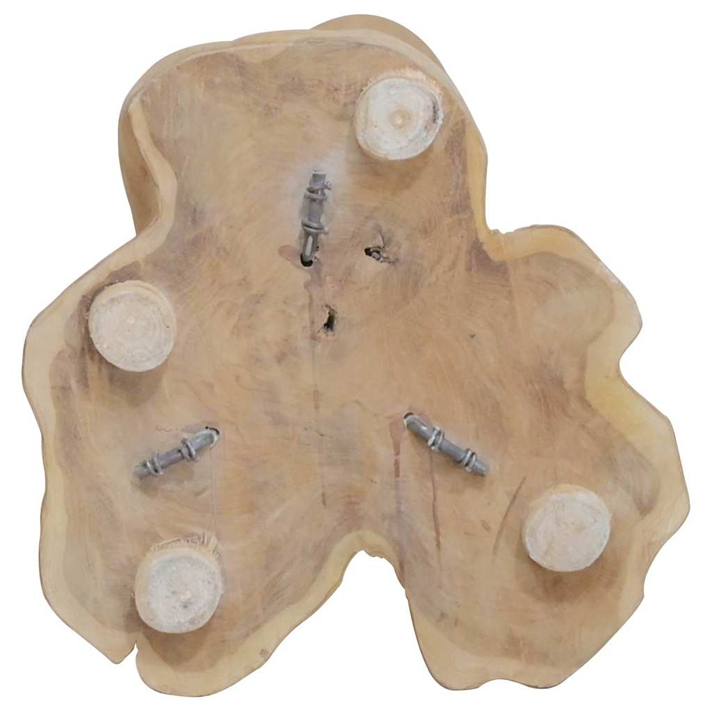 vidaXL Κάβα Κρασιών για 8 Φιάλες 40x30x80 εκ. από Μασίφ Ξύλο Teak