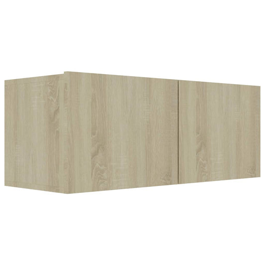 vidaXL Έπιπλο Τηλεόρασης Sonoma Δρυς 80 x 30 x 30 εκ. από Επεξ. Ξύλο