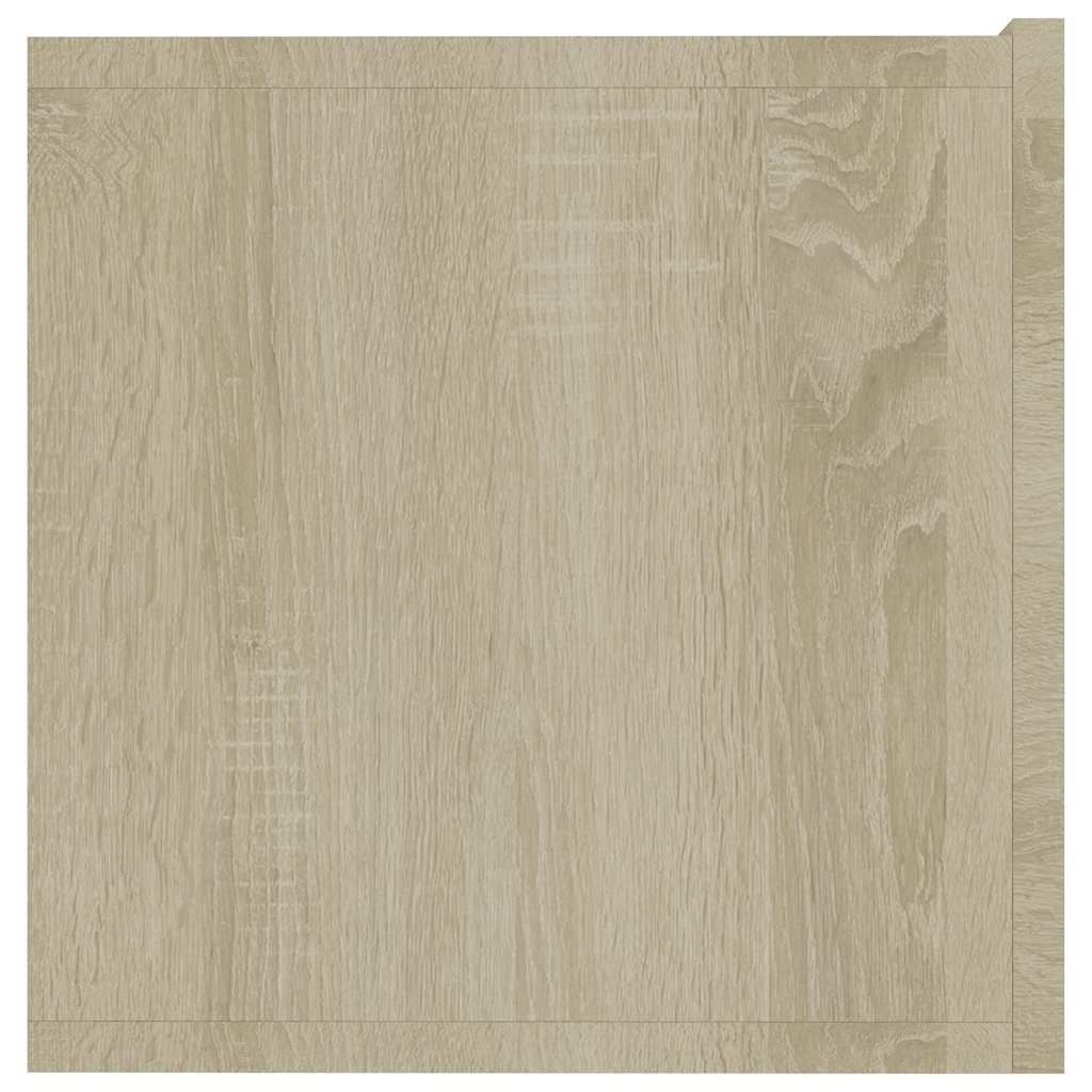 vidaXL Έπιπλο Τηλεόρασης Sonoma Δρυς 80 x 30 x 30 εκ. από Επεξ. Ξύλο