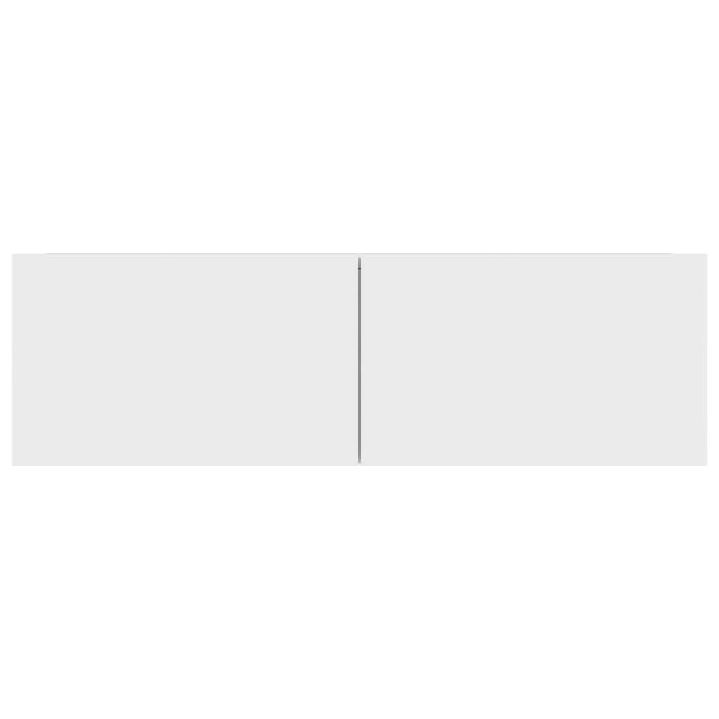 vidaXL Έπιπλο Τηλεόρασης Λευκό 100 x 30 x 30 εκ. από Επεξ. Ξύλο