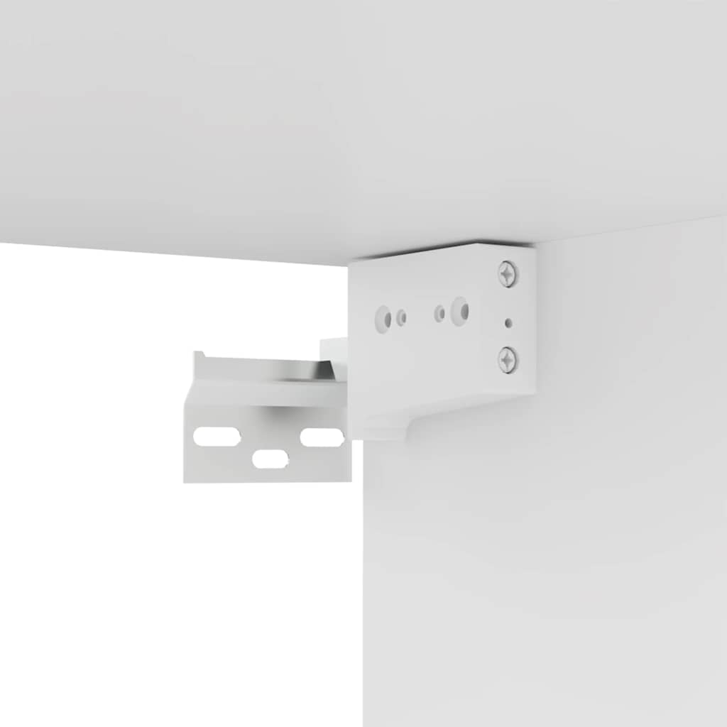 vidaXL Έπιπλο Τηλεόρασης Λευκό 100 x 30 x 30 εκ. από Επεξ. Ξύλο