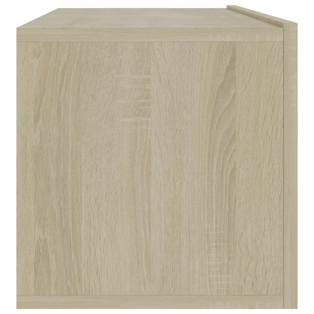 vidaXL Έπιπλο Τηλεόρασης Sonoma Δρυς 100 x 30 x 30 εκ. από Επεξ. Ξύλο