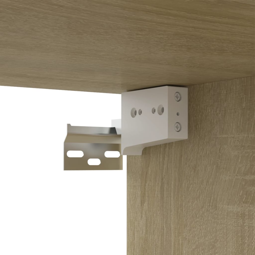 vidaXL Έπιπλο Τηλεόρασης Sonoma Δρυς 100 x 30 x 30 εκ. από Επεξ. Ξύλο