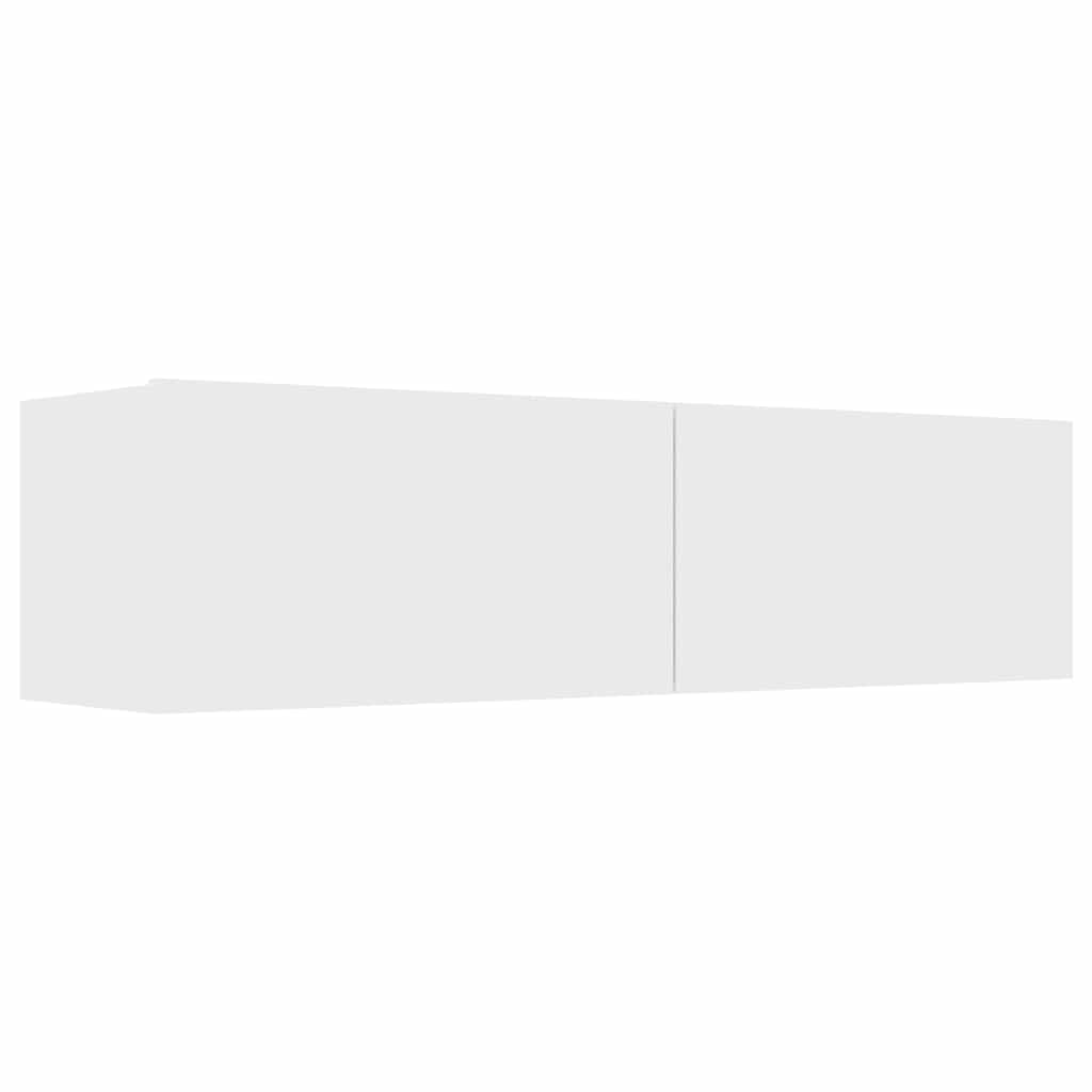 vidaXL Έπιπλο Τηλεόρασης Λευκό 120 x 30 x 30 εκ. από από Επεξ. Ξύλο