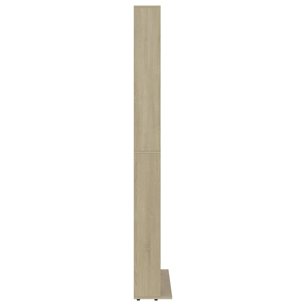 vidaXL Έπιπλο για CD Δρυς 102 x 23 x 177,5 εκ. από Επεξεργασμένο Ξύλο