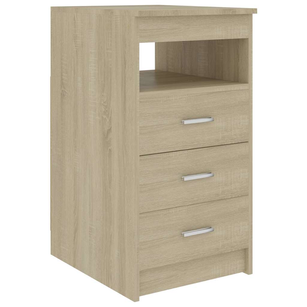 vidaXL Συρταριέρα Sonoma Δρυς 40 x 50 x 76 εκ. από Επεξεργασμένο Ξύλο