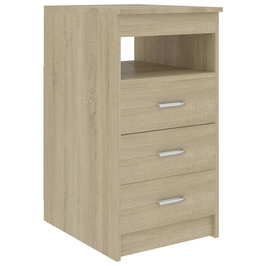 vidaXL Συρταριέρα Sonoma Δρυς 40 x 50 x 76 εκ. από Επεξεργασμένο Ξύλο