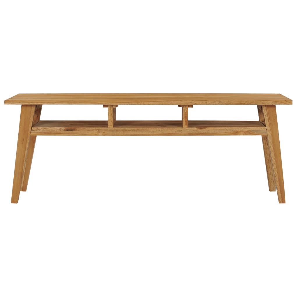 vidaXL Έπιπλο Τηλεόρασης 120 x 35 x 45 εκ. από Μασίφ Ξύλο Teak