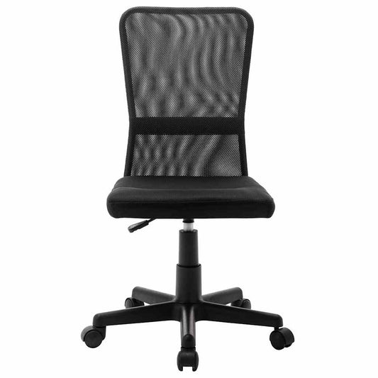 vidaXL Καρέκλα Γραφείου Μαύρη 44 x 52 x 100 εκ. Διχτυωτό Ύφασμα