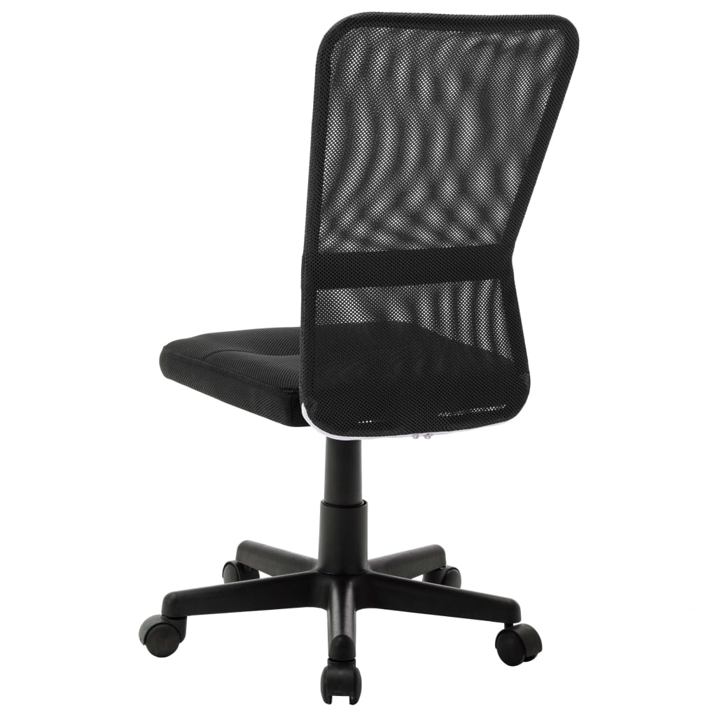 vidaXL Καρέκλα Γραφείου Μαύρη 44 x 52 x 100 εκ. Διχτυωτό Ύφασμα