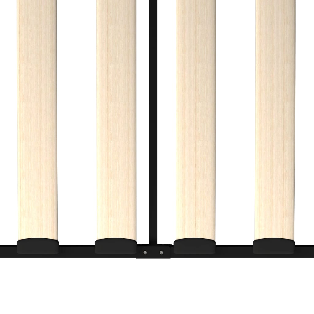 vidaXL Πλαίσιο για Καναπέ - Κρεβάτι Μαύρο 90 x 200 εκ. Μεταλλικό