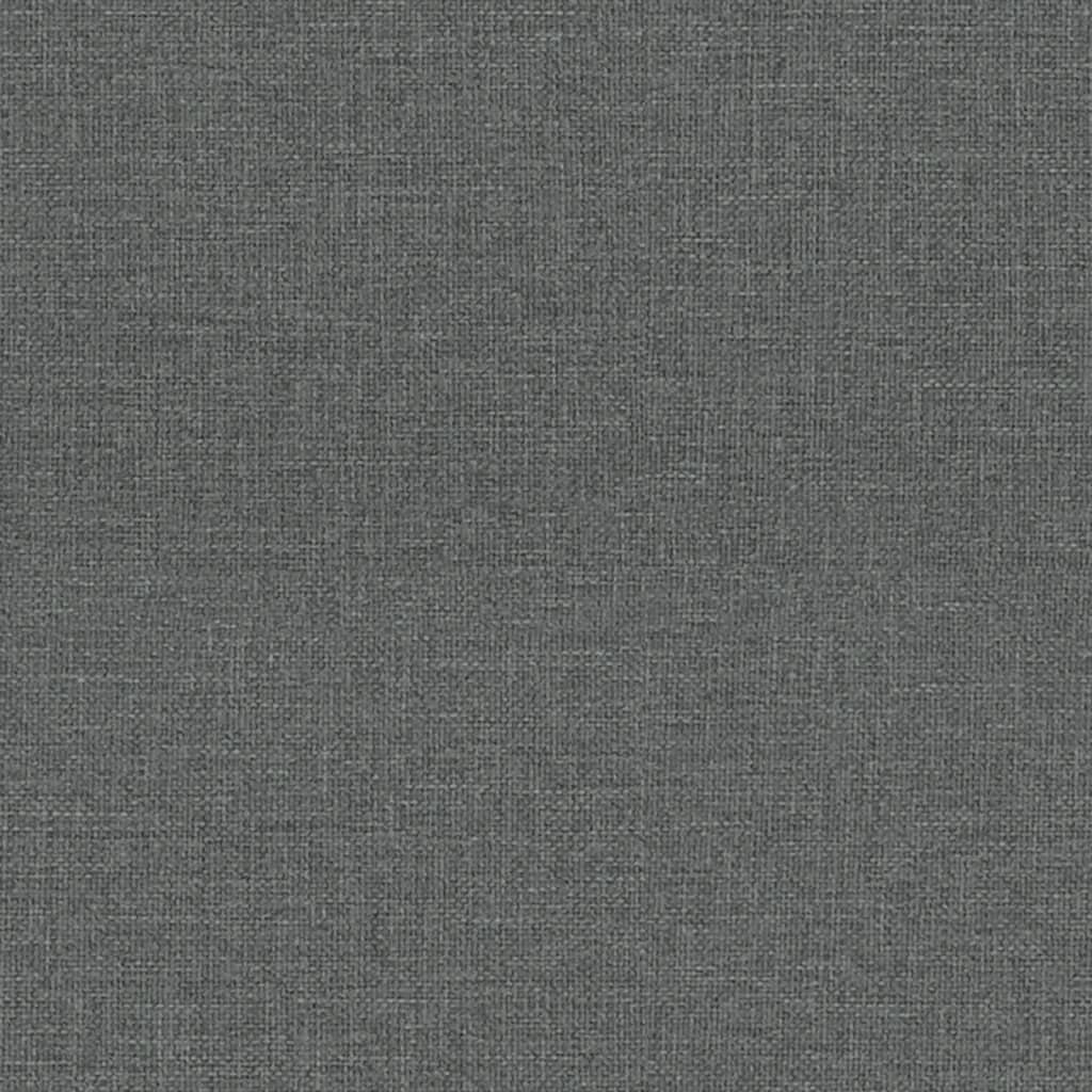 vidaXL Πολυθρόνα Μασάζ Σκούρο Γκρι Υφασμάτινη