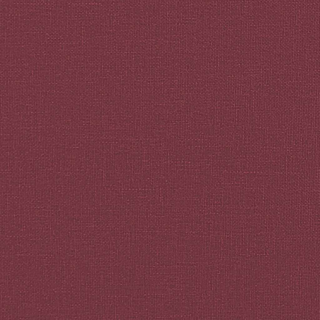 vidaXL Πολυθρόνα Μασάζ Μπορντό Υφασμάτινη