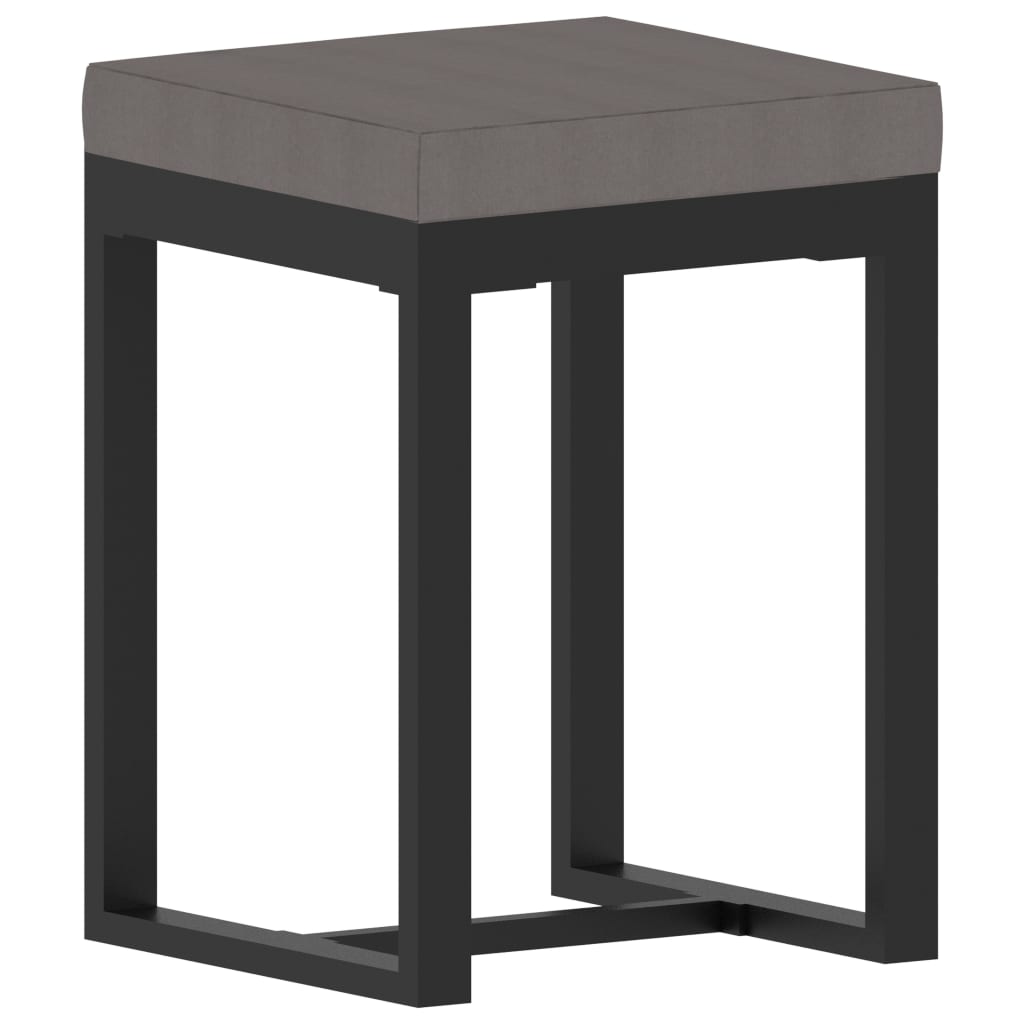 vidaXL Σαλόνι Κήπου 8 Τεμαχίων Ανθρακί Συνθετικό Ρατάν με Μαξιλάρια