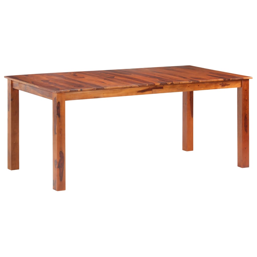 vidaXL Τραπεζαρία 180 x 90 x 76 εκ. από Μασίφ Ξύλο