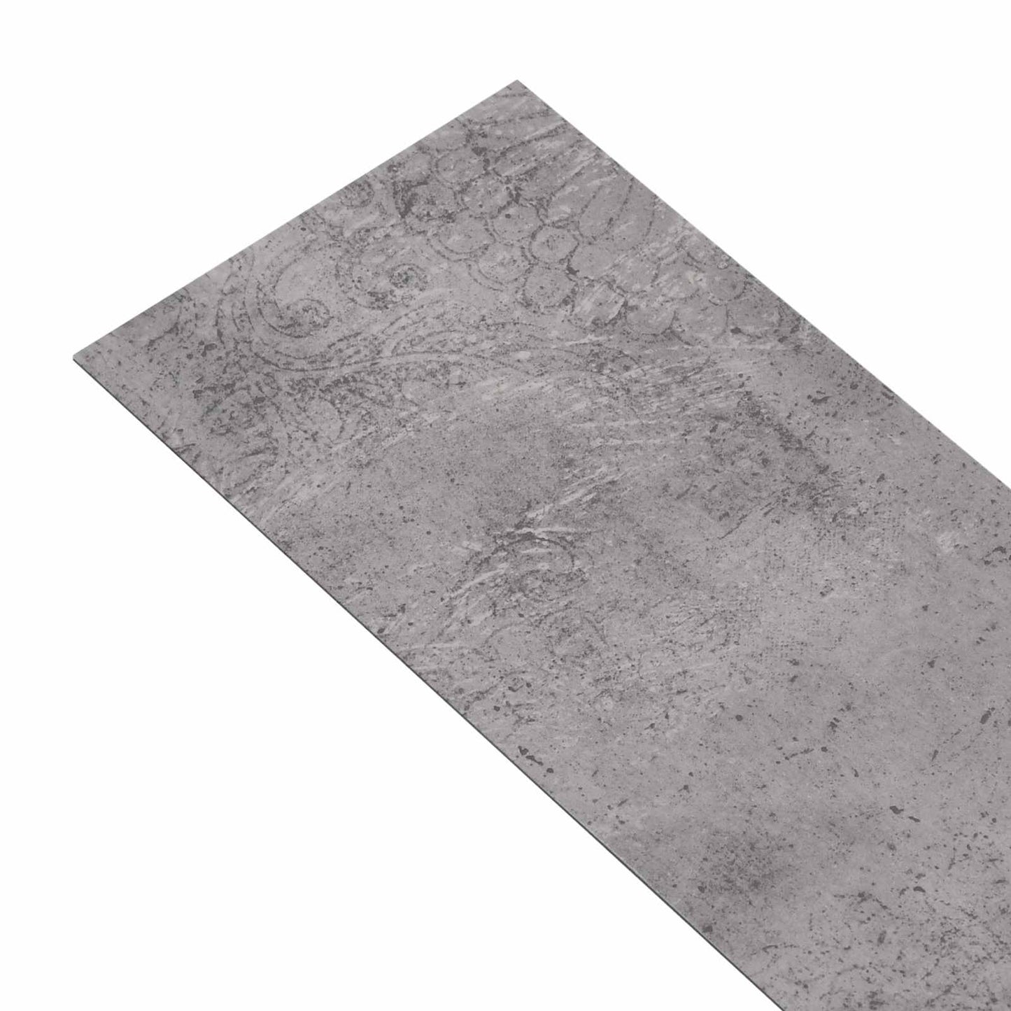 vidaXL Πλάκες Δαπέδου 18 pcs Καφέ Τσιμέντο 5,26 τ.μ. PVC