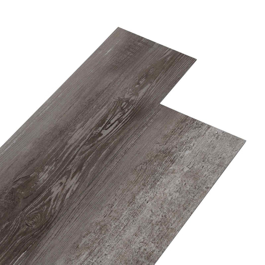 vidaXL Αυτοκόλλητη Πλάκα Δαπέδου 32 pcs Ριγέ Ξύλο 4,46 τ.μ. PVC