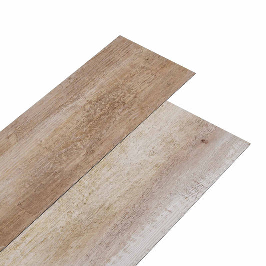 vidaXL Πλάκες Δαπέδου 5,02 m² 36 pcs PVC Πλυμένο Ξύλο