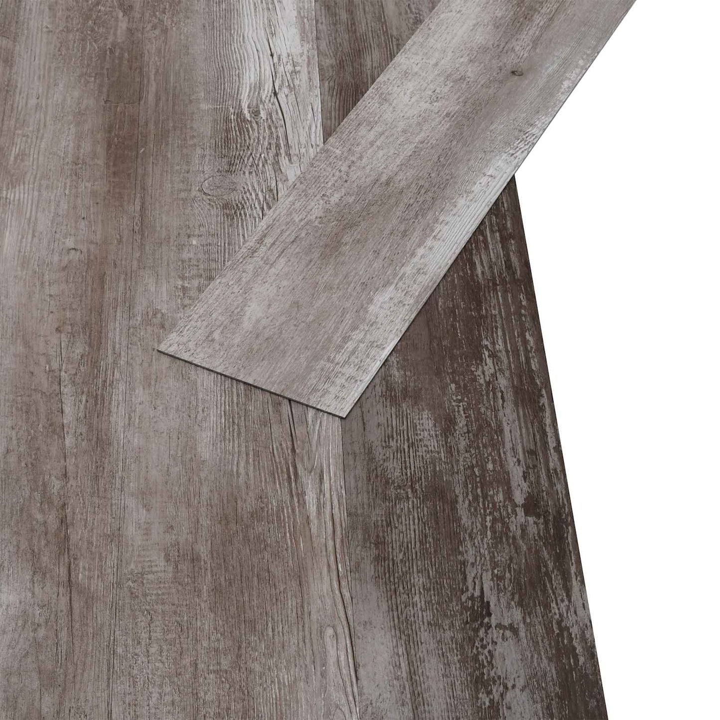 vidaXL Πλάκες Δαπέδου 5,02 m² 36 pcs PVC Ματ Ξύλο Καφέ