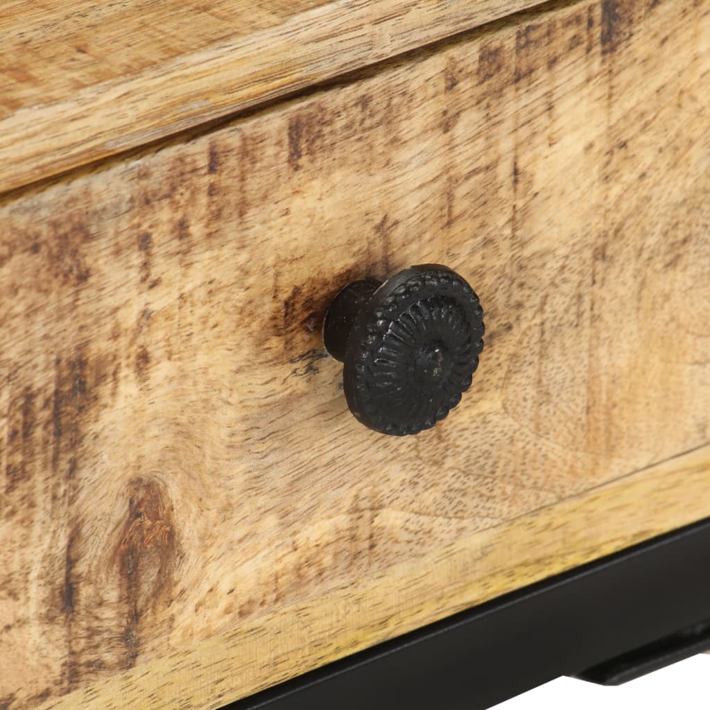 vidaXL Τραπεζάκι Βοηθητικό Σχήμα «U» 45x30x61 εκ. Μασίφ Ξύλο Μάνγκο