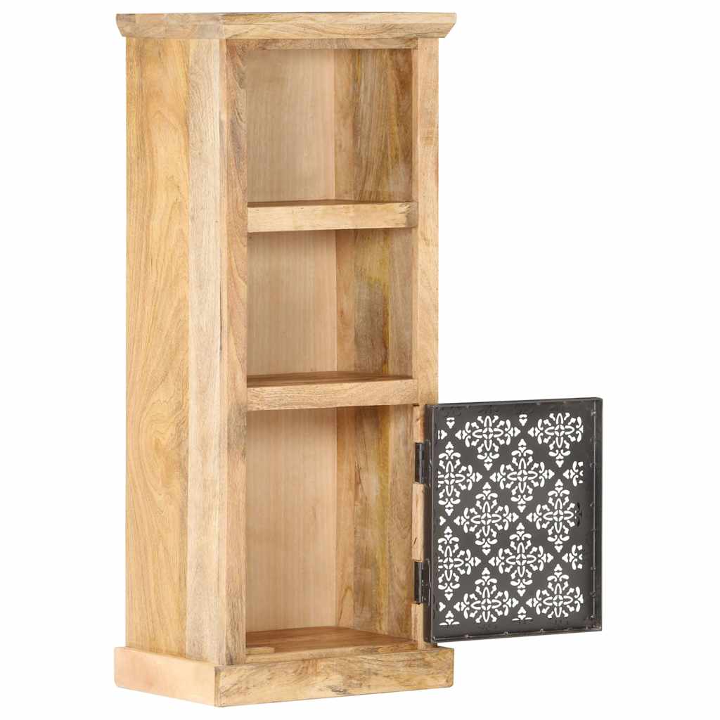 vidaXL Ντουλάπι με Πόρτα 45x32x110 εκ. Μασίφ Ξύλο Μάνγκο