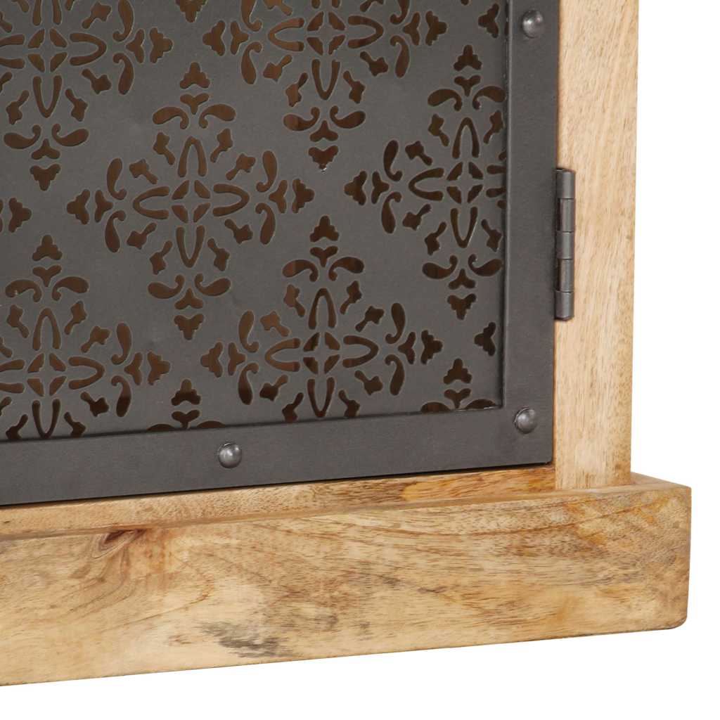 vidaXL Ντουλάπι με Πόρτα 45x32x110 εκ. Μασίφ Ξύλο Μάνγκο