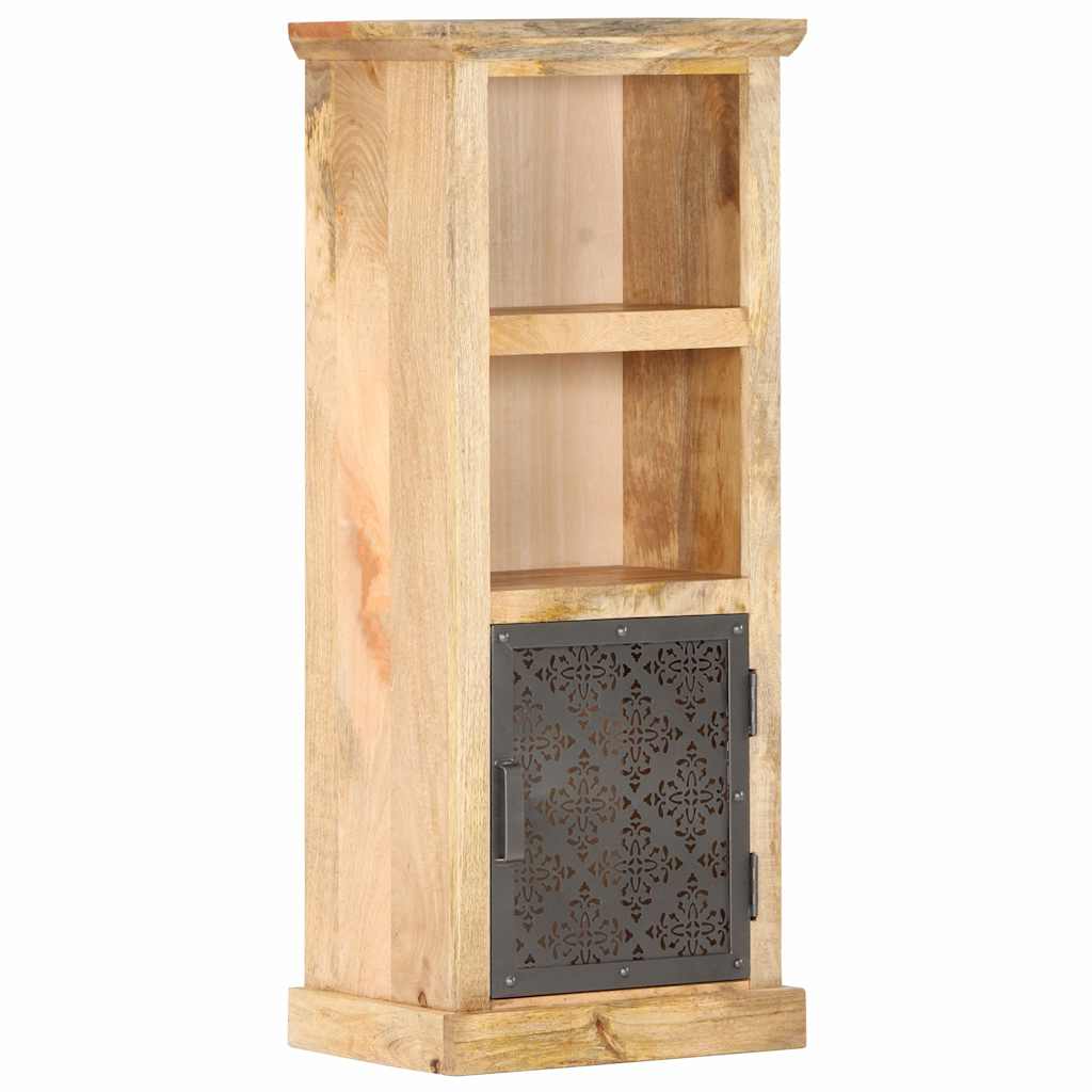 vidaXL Ντουλάπι με Πόρτα 45x32x110 εκ. Μασίφ Ξύλο Μάνγκο