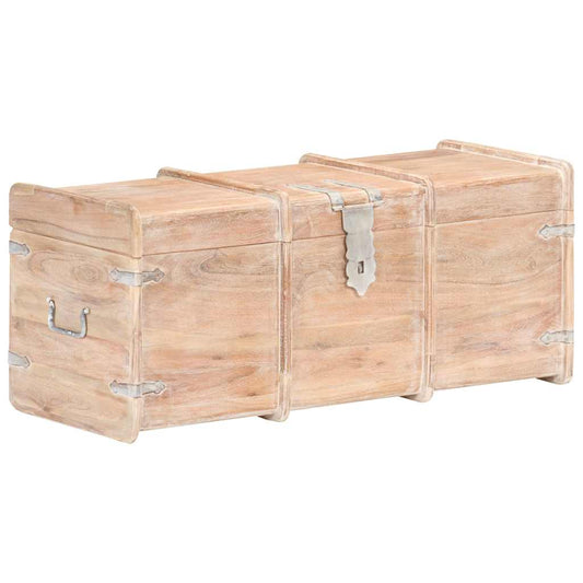 vidaXL Μπαούλο Αποθήκευσης 90 x 40 x 40 εκ. από Μασίφ Ξύλο Ακακίας