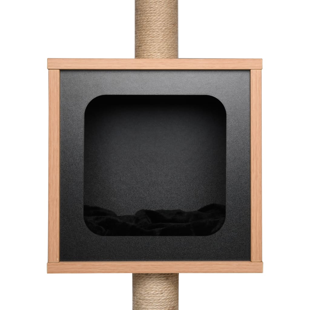 vidaXL Γατόδεντρο 123 εκ. με Πατάκι Ξυσίματος από Σιζάλ