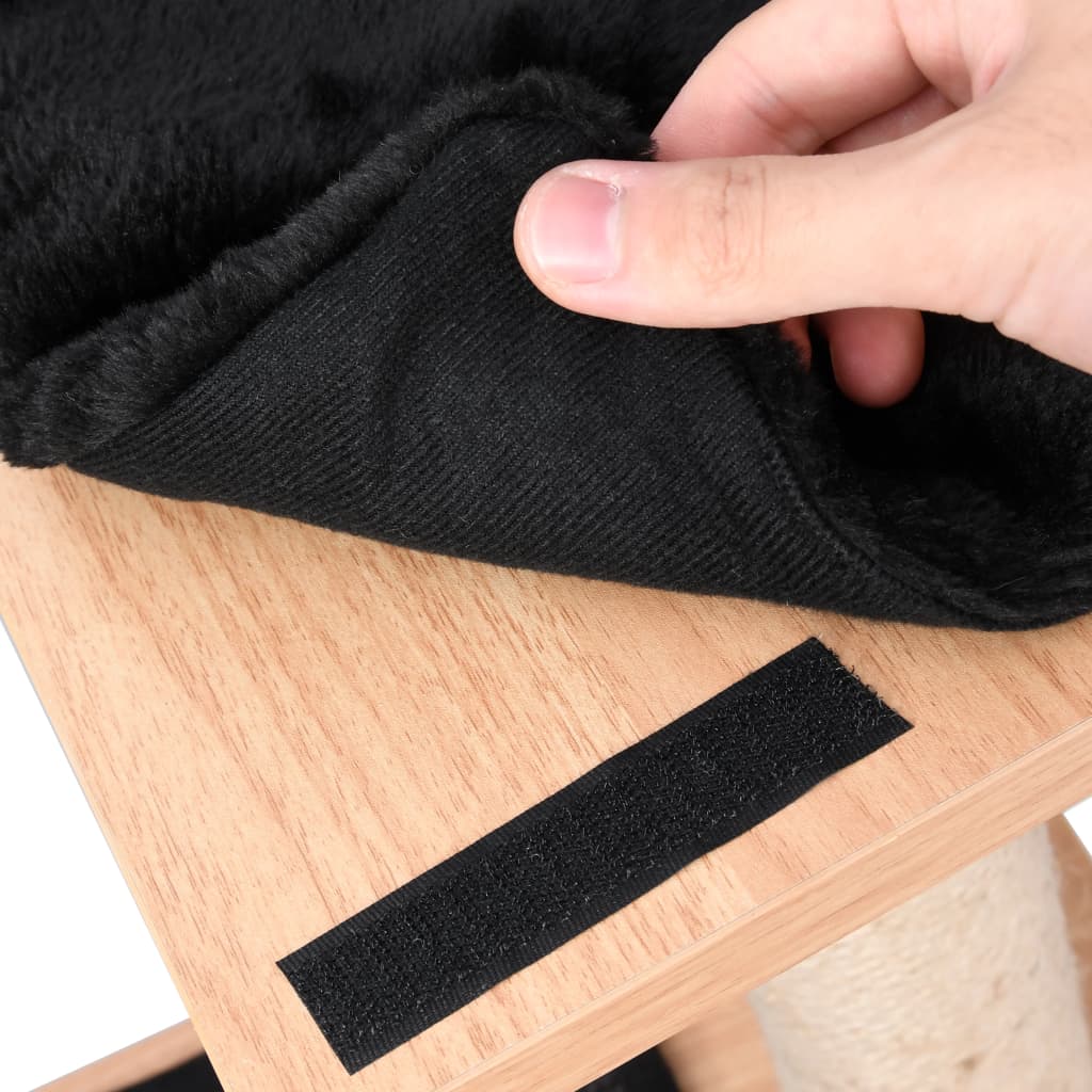 vidaXL Γατόδεντρο 123 εκ. με Πατάκι Ξυσίματος από Σιζάλ