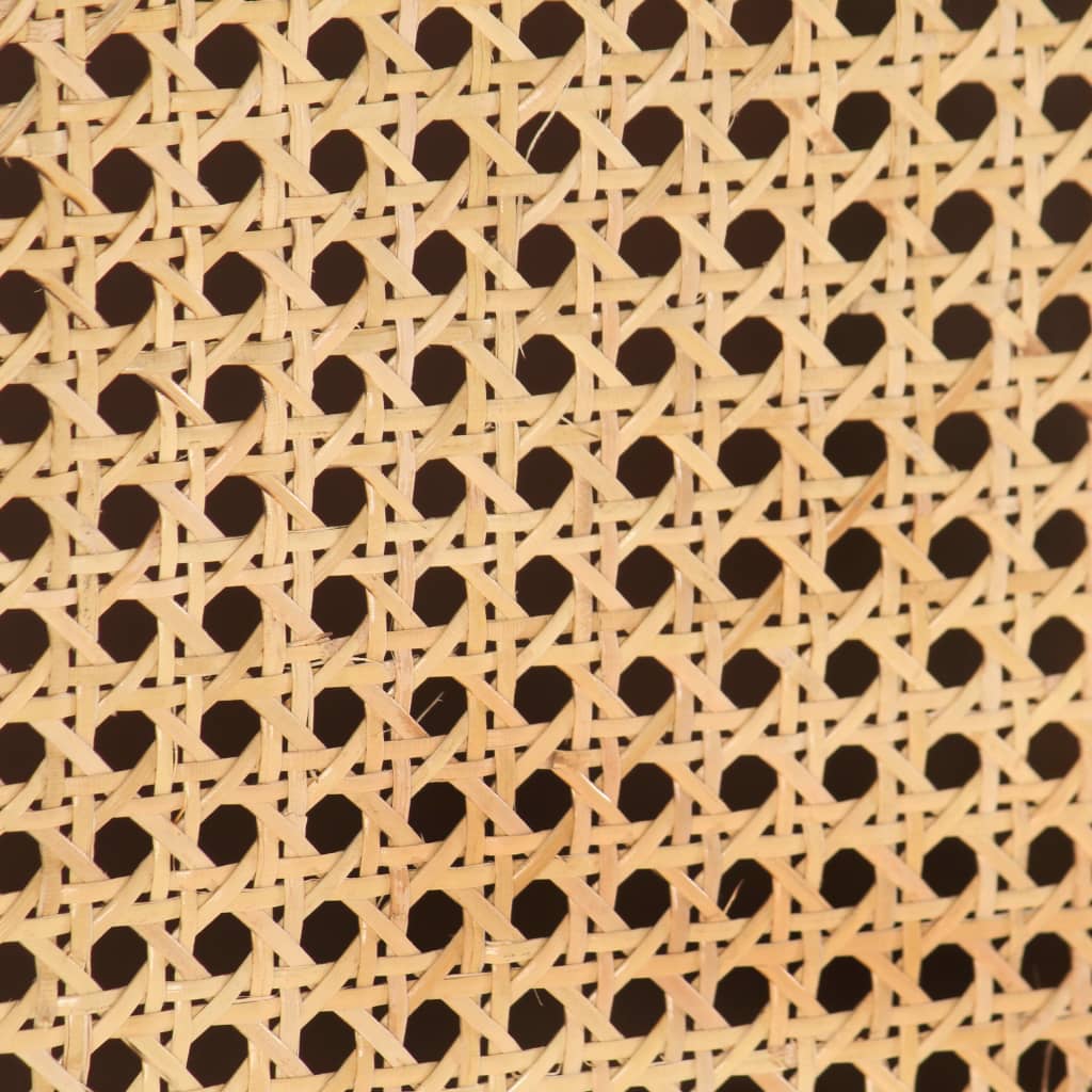 vidaXL Ντουλάπι 80x30x73 εκ. Μασίφ Ξύλο Μάνγκο και Φυσικό Ζαχαροκάλαμο