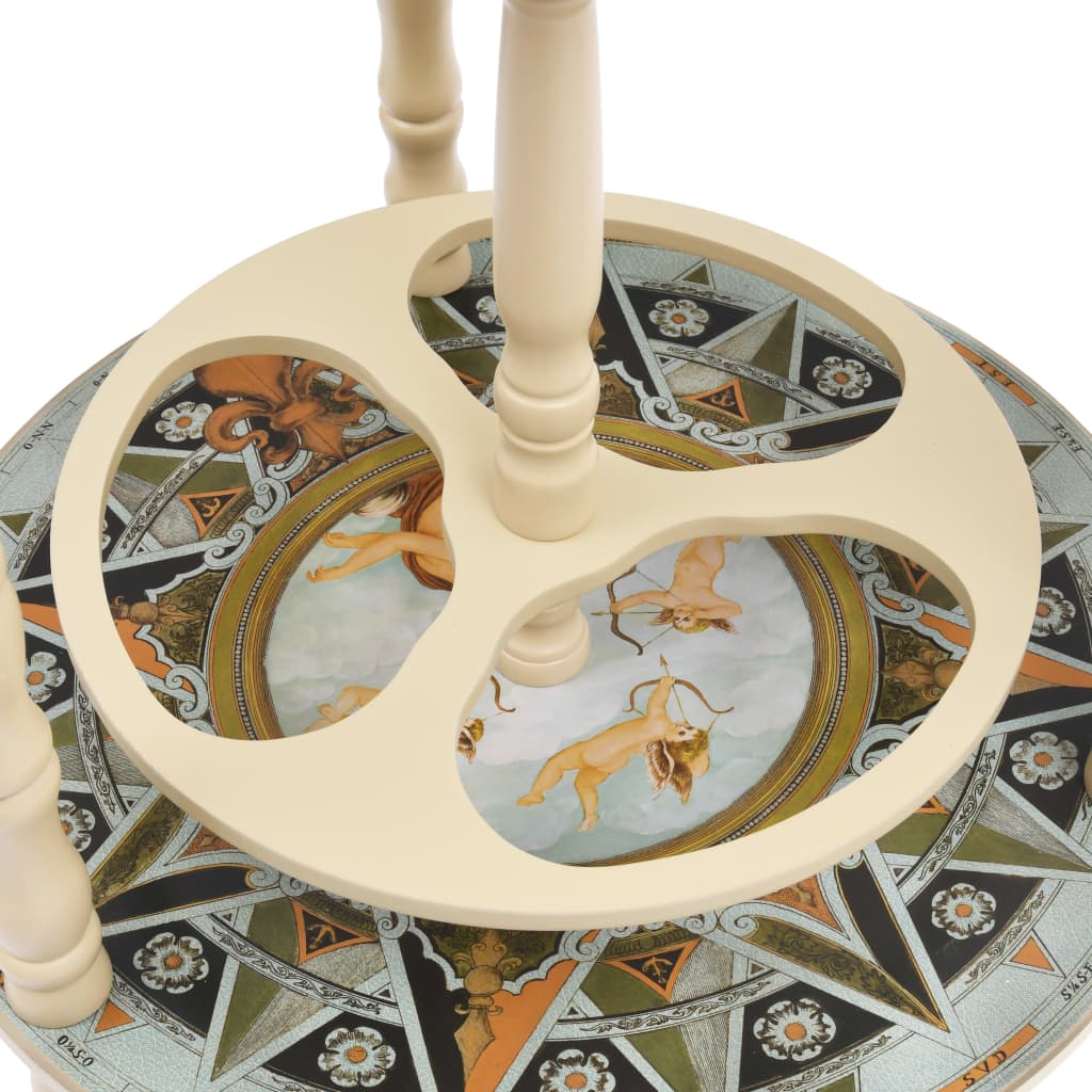 vidaXL Μπαρ Υδρόγειος / Κάβα για Κρασιά Μπλε από Ξύλο Ευκαλύπτου