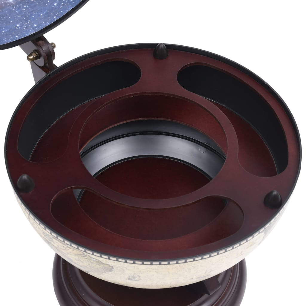 vidaXL Μπαρ Υδρόγειος/Κάβα Κρασιών Επιτραπέζιο Πράσινο Ξύλο Ευκαλύπτου