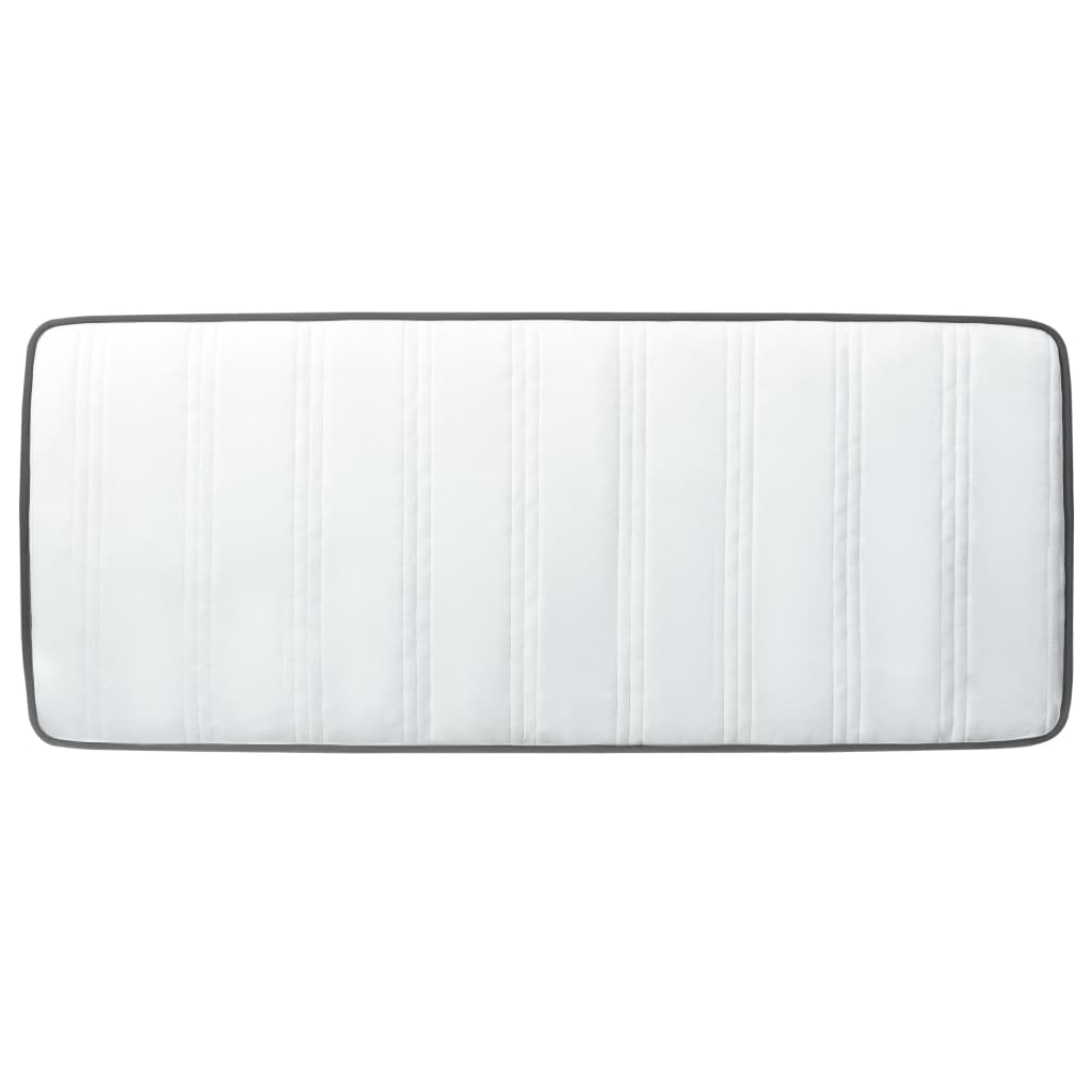 vidaXL Κρεβάτι Boxspring Σκούρο Γκρι 80 x 200 εκ. Υφασμάτινο