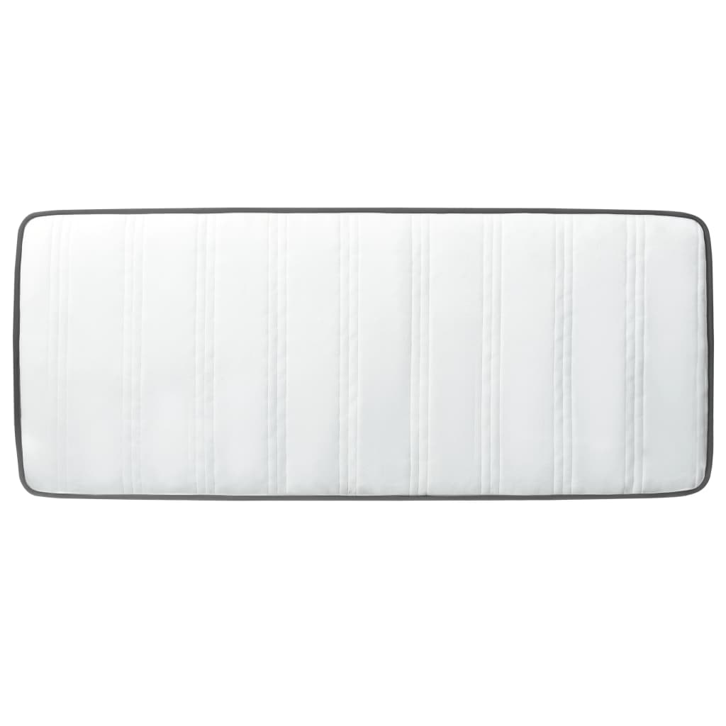 vidaXL Κρεβάτι Boxspring Σκούρο Γκρι 120 x 200 εκ. Υφασμάτινο