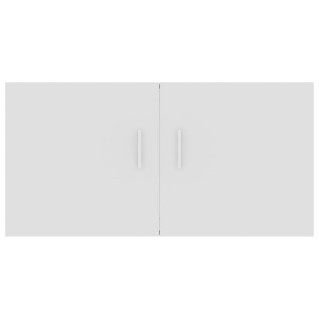 vidaXL Ντουλάπι Επιτοίχιο Λευκό 80 x 39 x 40 εκ. από Επεξ. Ξύλο