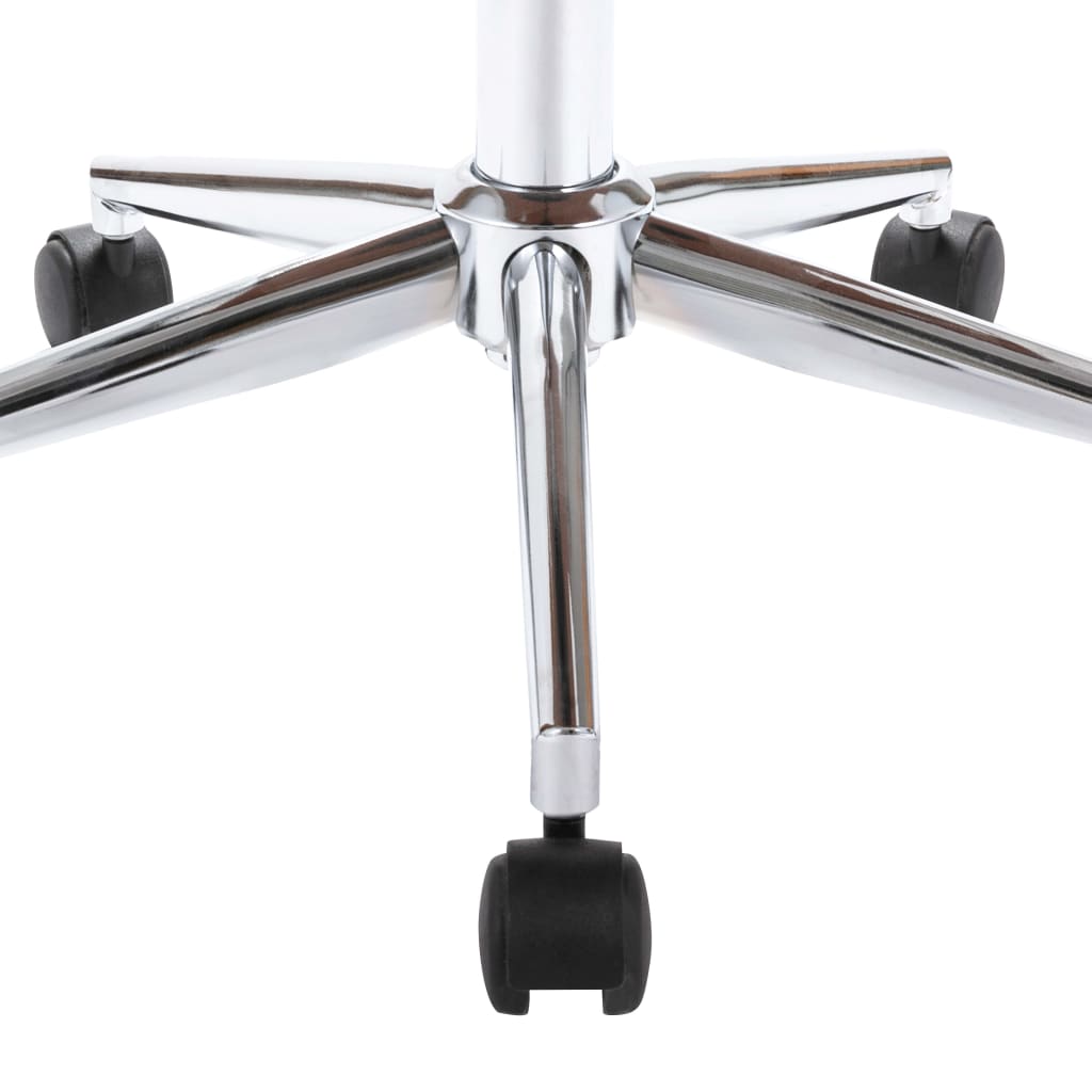 vidaXL Καρέκλες Τραπεζαρίας Περιστρεφόμενες 6 τεμ. Μαύρες Δερματίνη