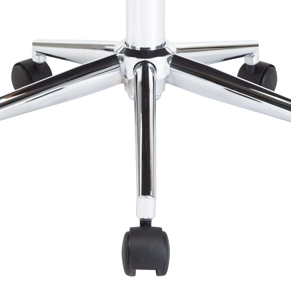 vidaXL Περιστρεφ. Καρέκλες Τραπεζαρίας 2 τεμ. Μαύρες Ξύλο/Συνθ. Δέρμα