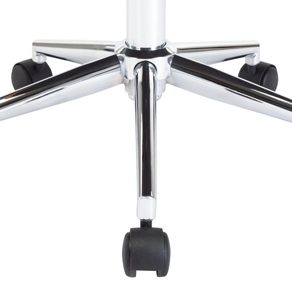 vidaXL Καρέκλες Τραπεζαρίας Περιστρεφόμενες 2 τεμ. Μαύρες Συνθ. Δέρμα