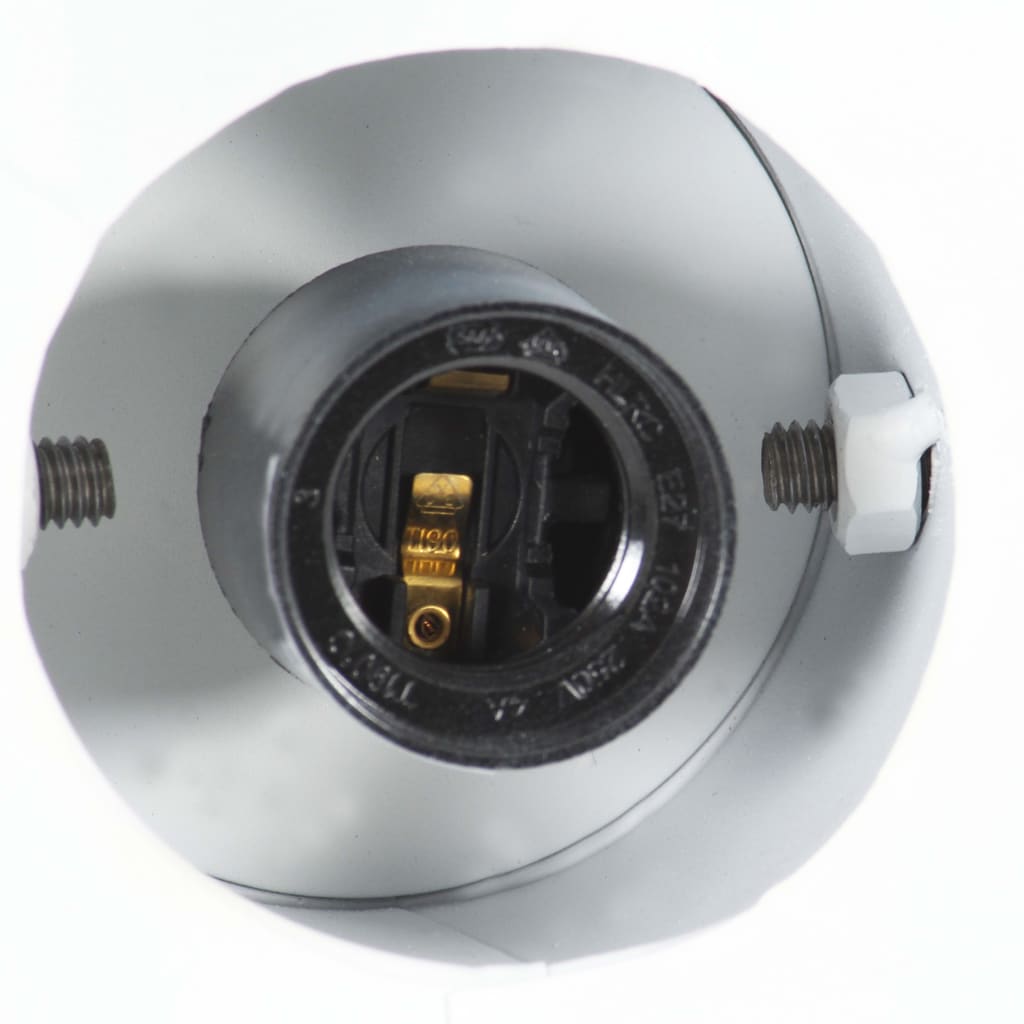 vidaXL Φωτιστικό Κρεμαστό Industrial Στρογγυλό 25 W Μαύρο 19 εκ. Ε27